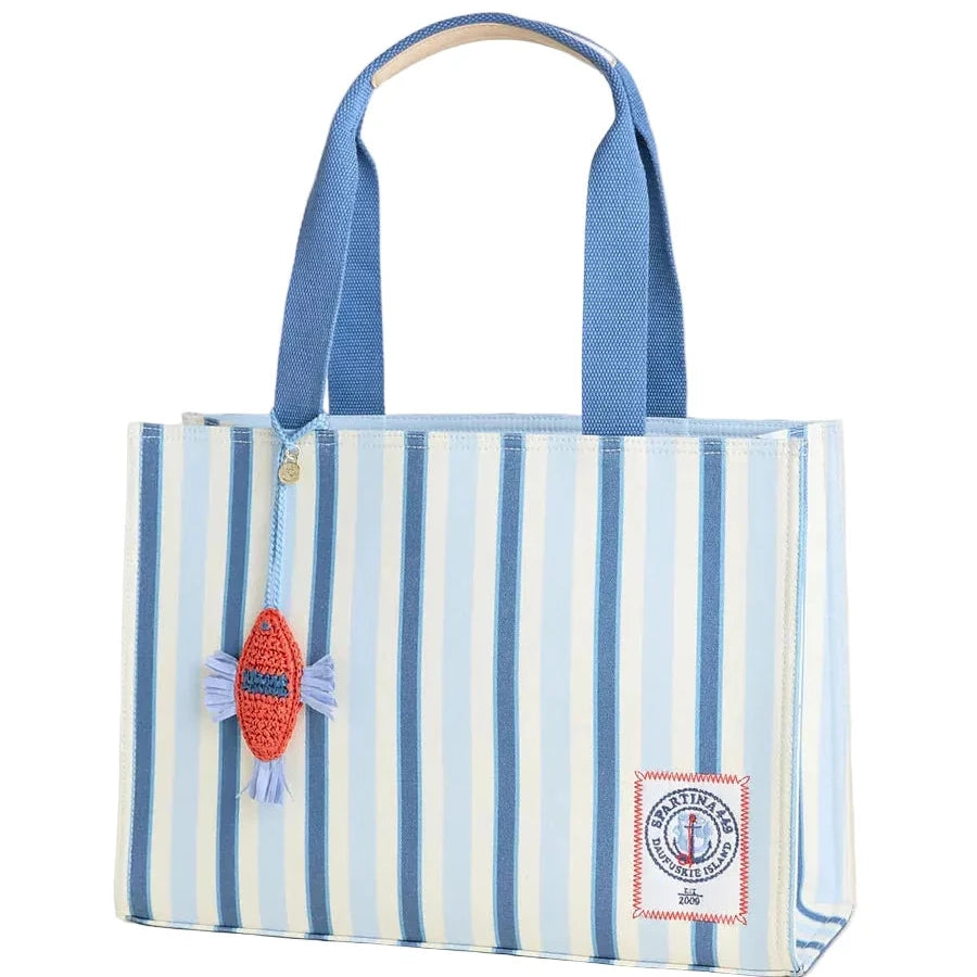 Spartina 449 - Shopper Tote Flagler Resort Wide Stripe
