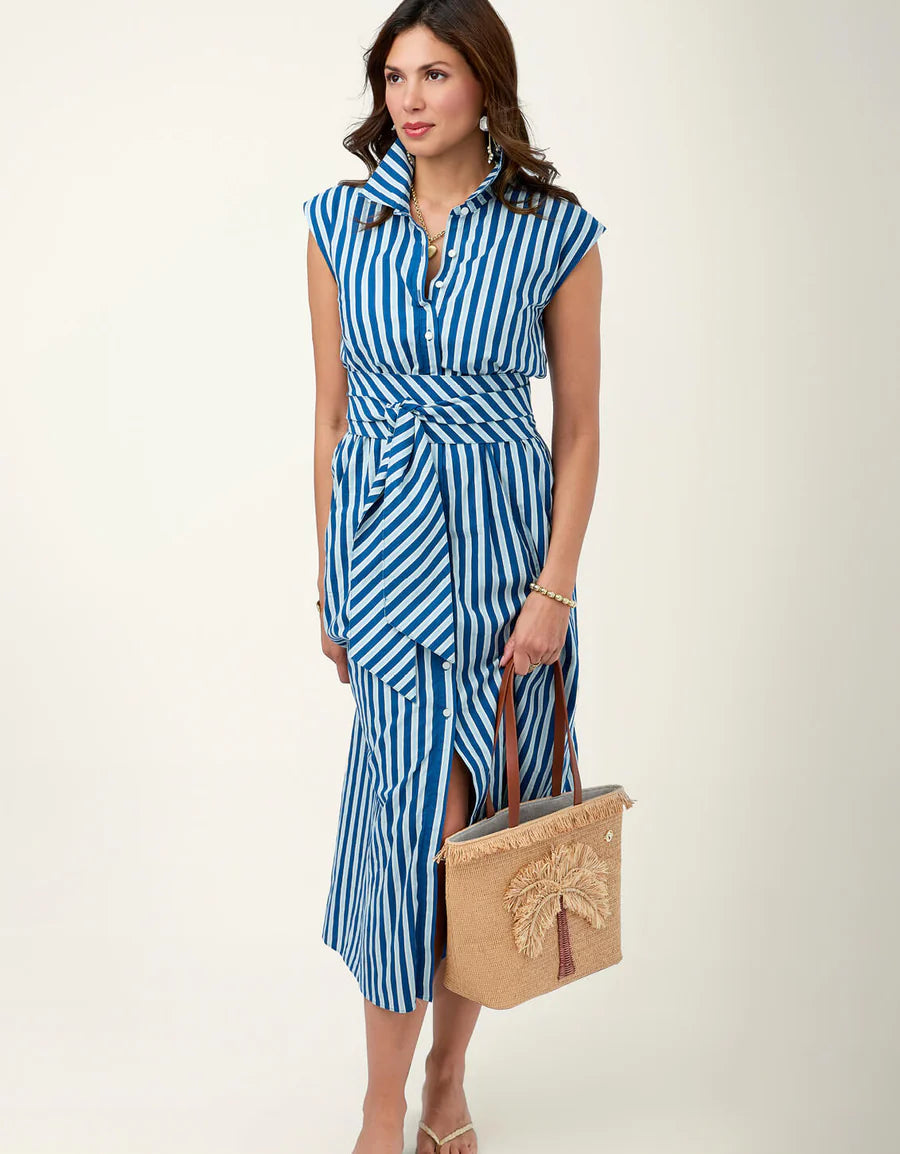 Spartina 449 - Straw Fringe Day Tote Flagler Resort Palm
