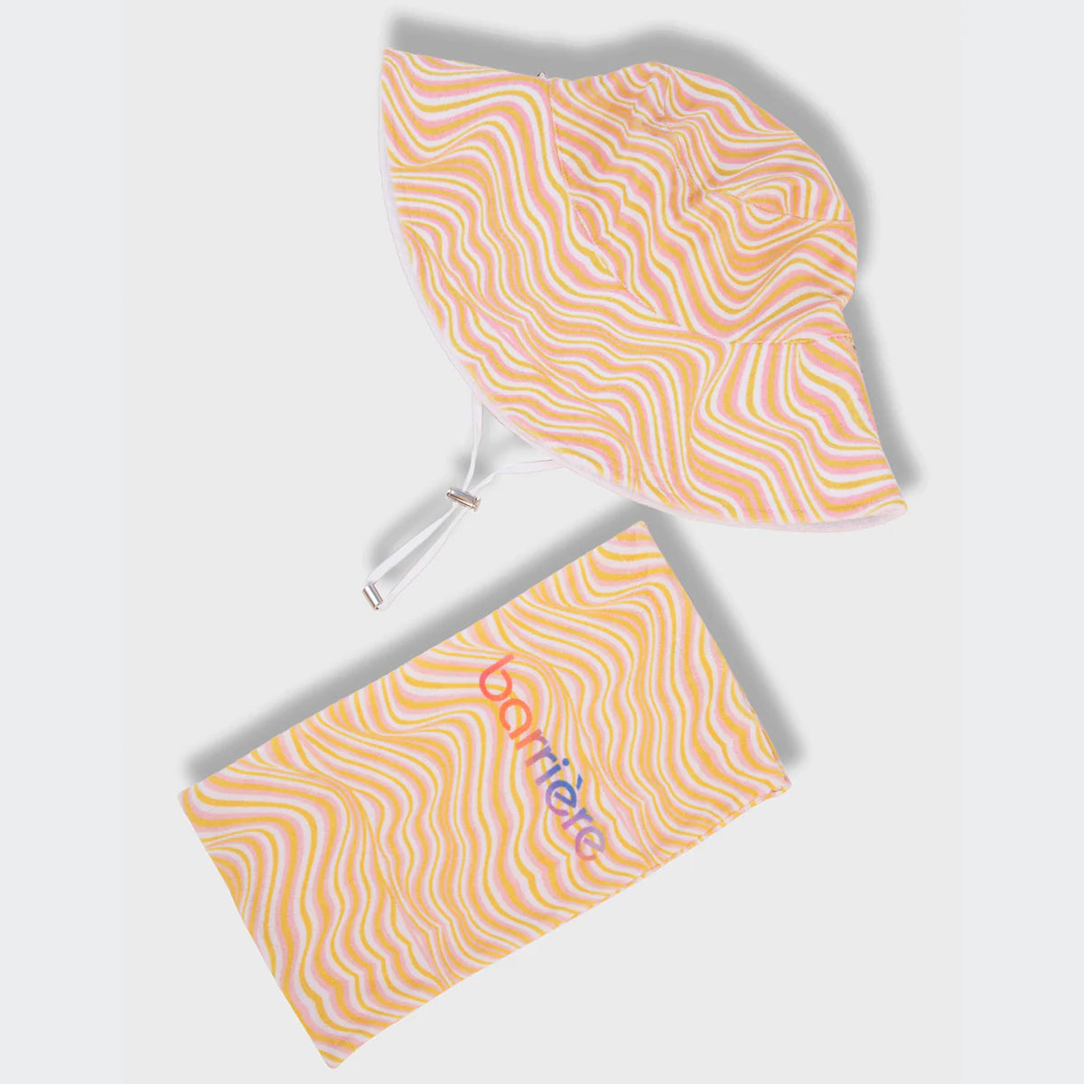 Barrière - Wavy Reversible Terry Sun Hat (Add-On)