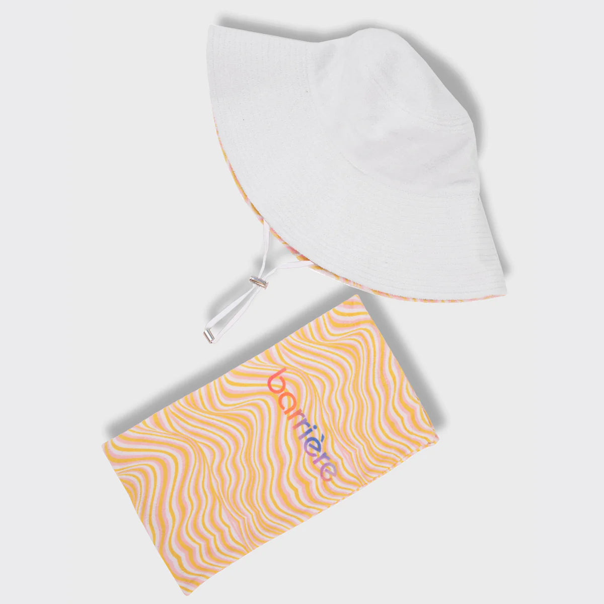 Barrière - Wavy Reversible Terry Sun Hat (Add-On)