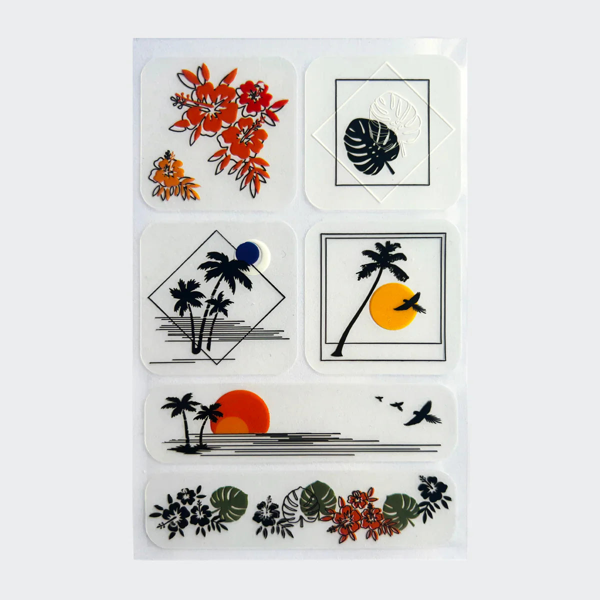 Barriere - Travel Well 6-Pack Patches - Tropics