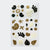 Barrière - Travel Well 6 Pack Patches - Shell Collage
