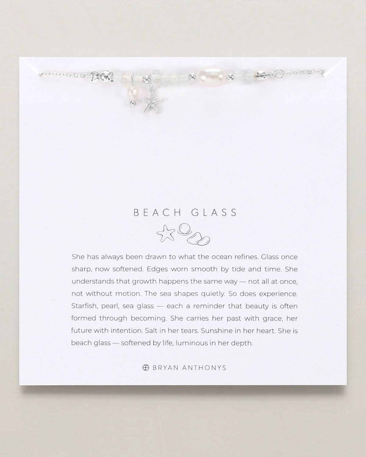 Bryan Anthonys - Beach Glass Bracelet - Silver