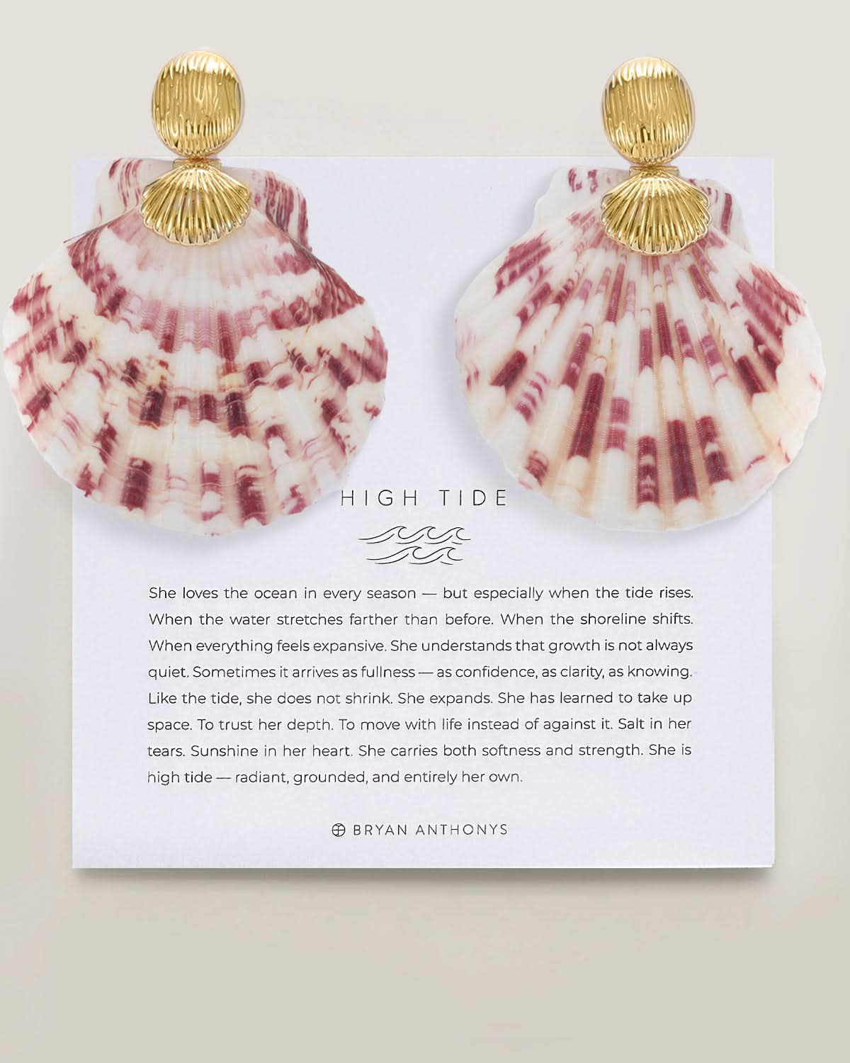 Bryan Anthonys - High Tide Drop Earrings - Gold