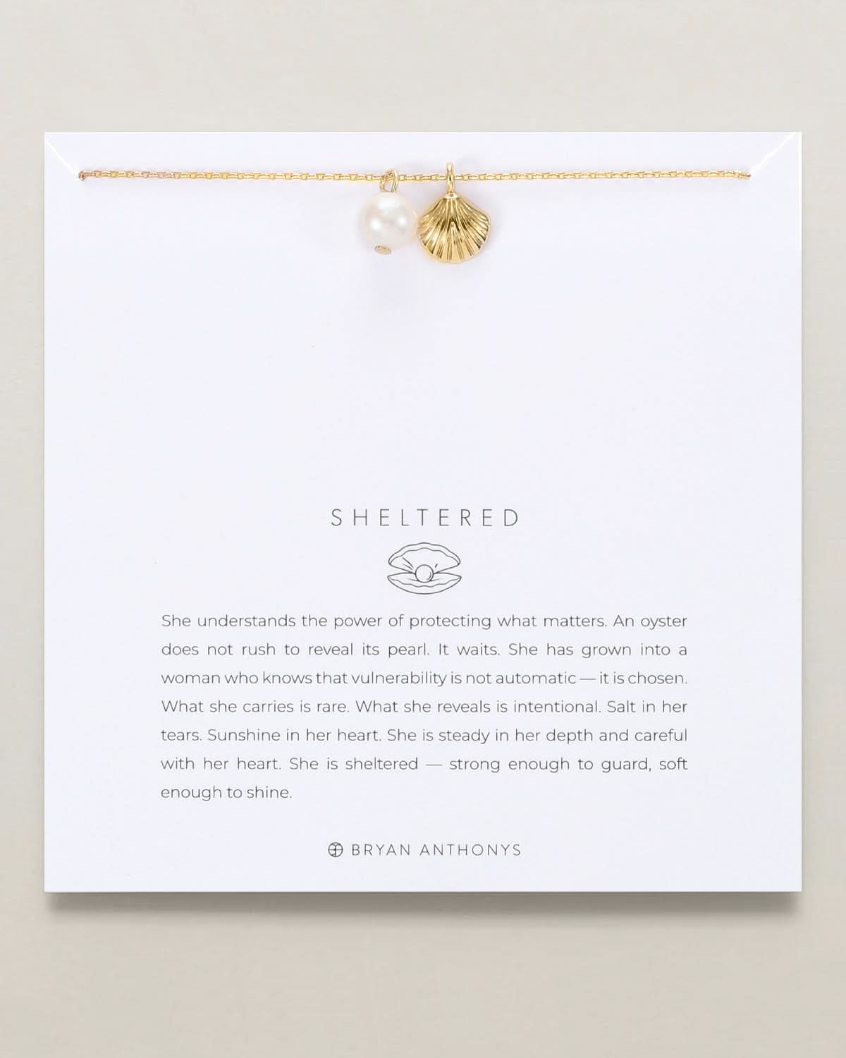 Bryan Anthonys - Sheltered Necklace - Gold