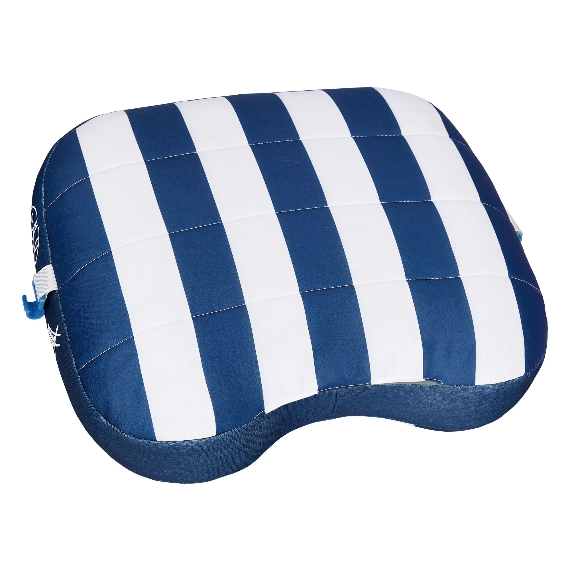 Ballast x Dock & Bay - Beach Pillow - Blue Stripe (Add-On)