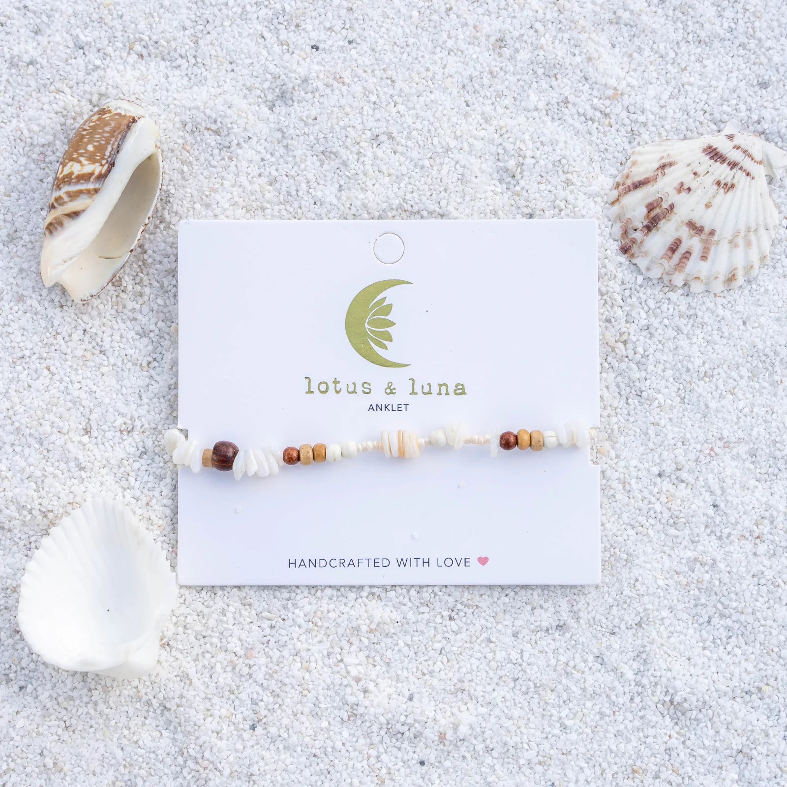 Lotus and Luna - Kiawah Beachcomber Anklet