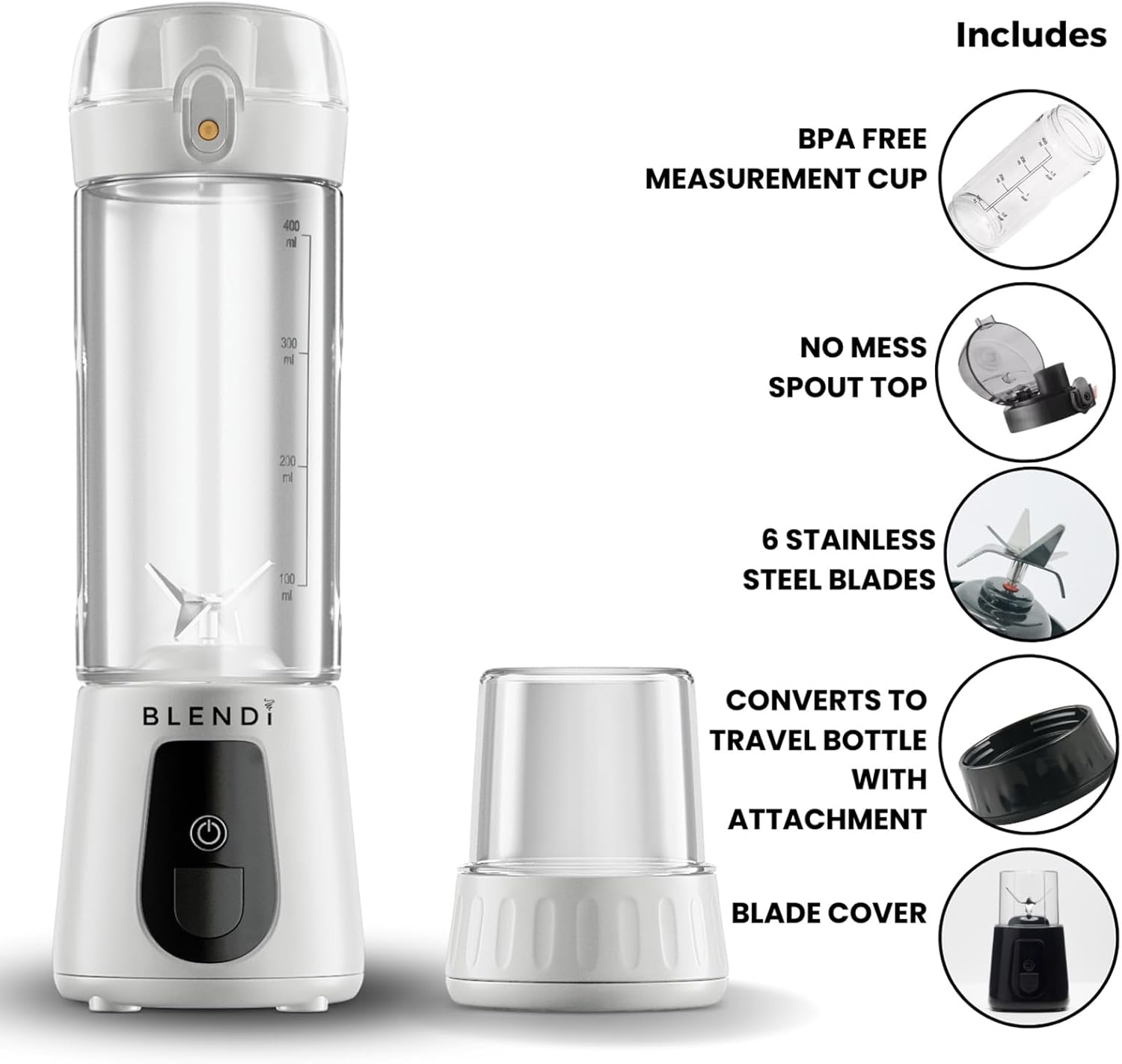 BLENDi - Pro+ Blender (White) (Add-On)