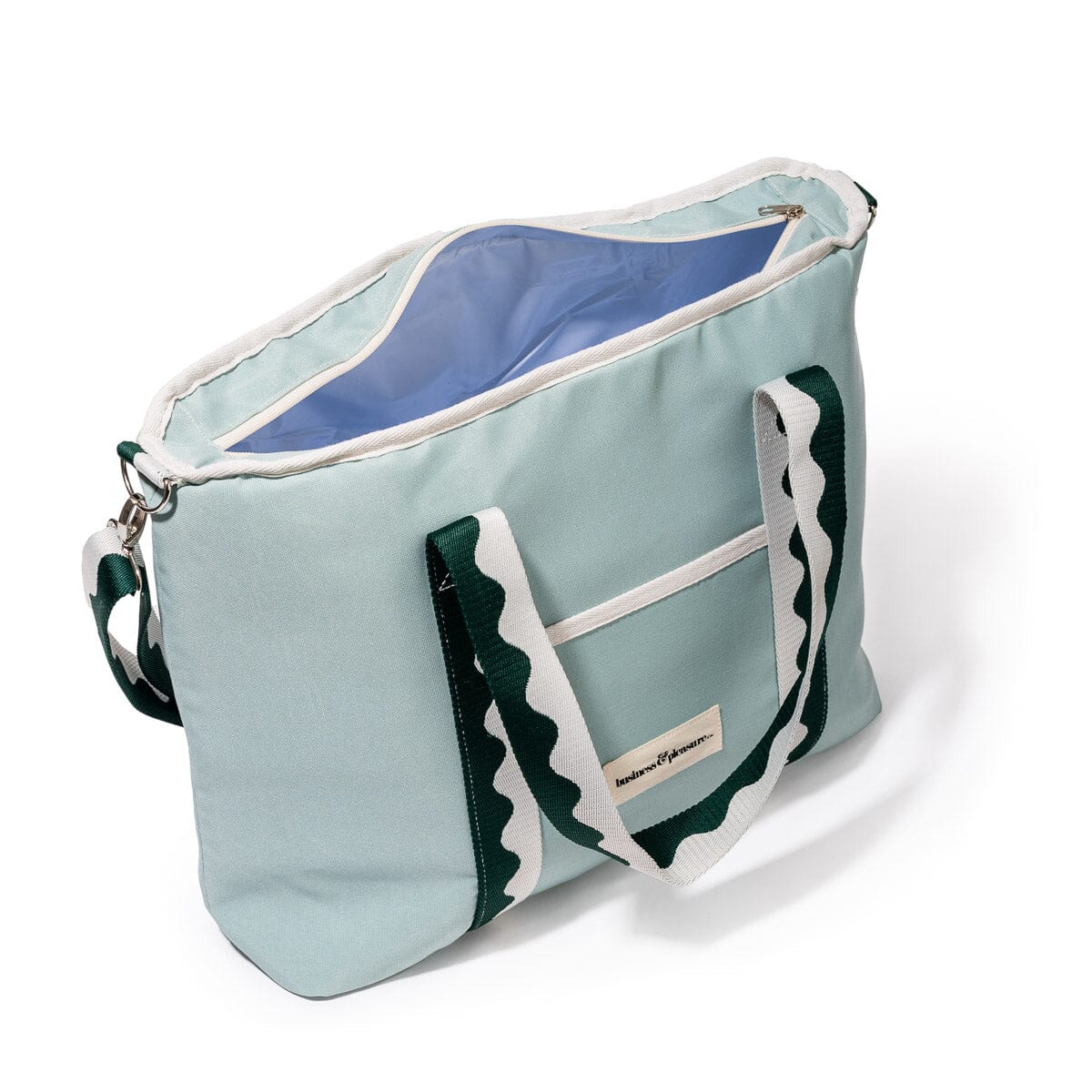 Business & Pleasure Co. - The Holiday Cooler Tote Bag - Rivie Green