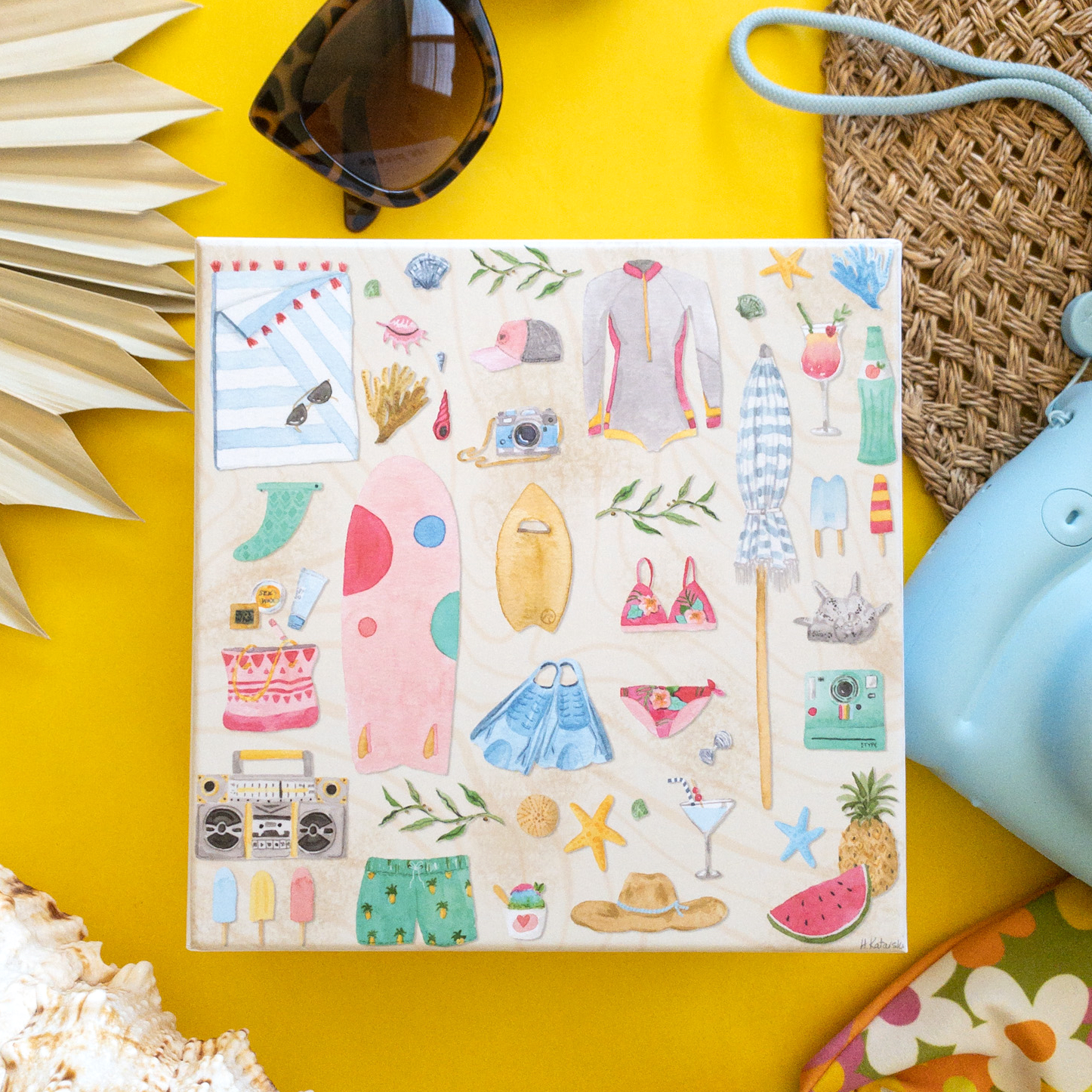 Surf Shack Puzzles - Beach Essentials Puzzle