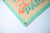 Benoit Designs - Welcome To Paradise Felt Banner
