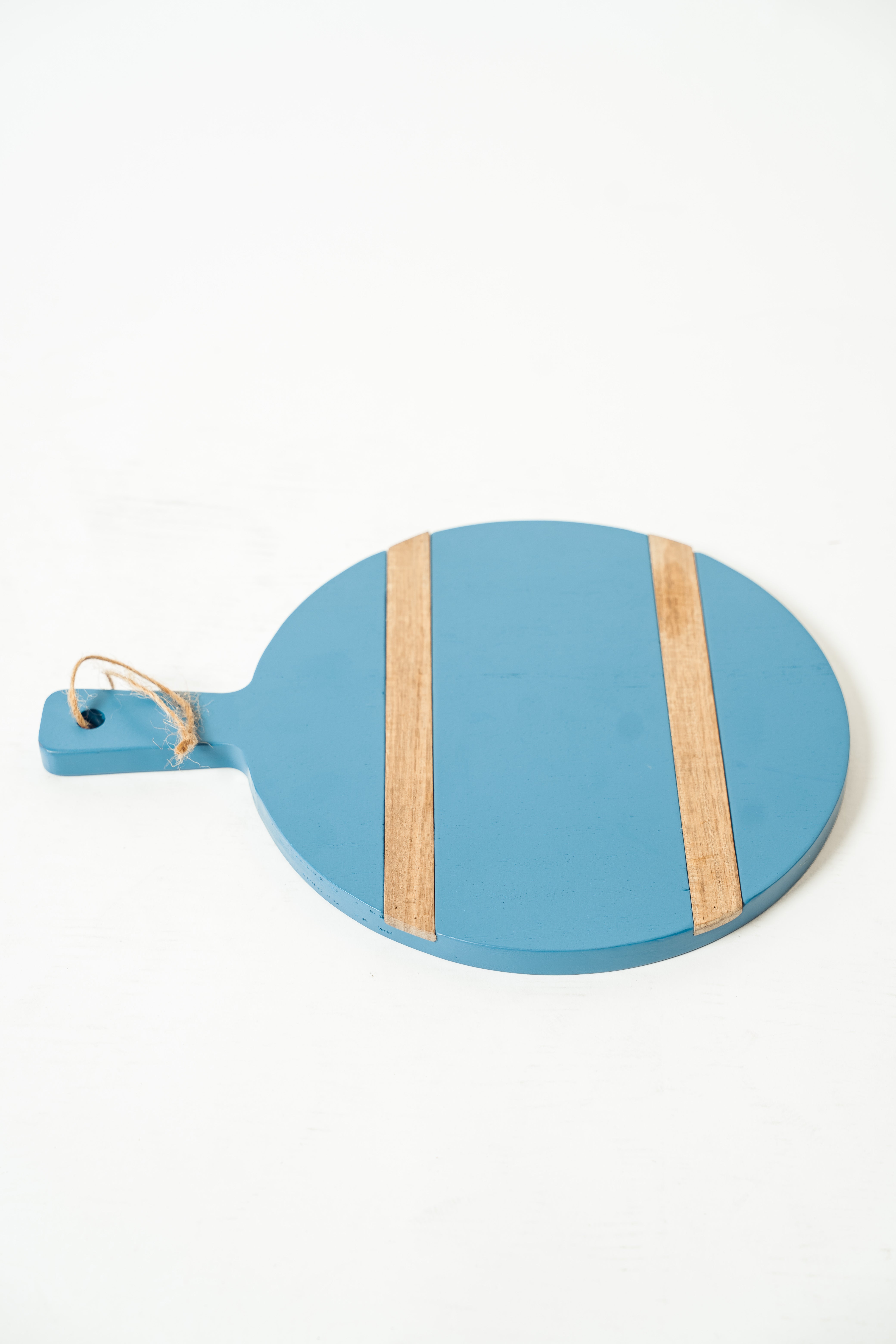 Beachly - Round Wood Charcuterie Serving Board