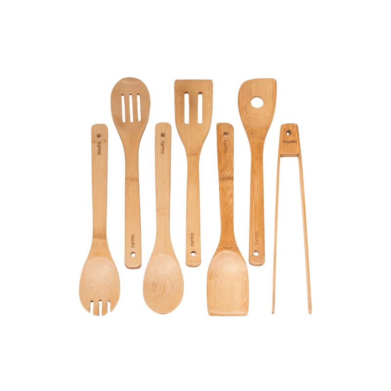 BlauKe - 7 Piece Bambo Spoon Set (Add-On)