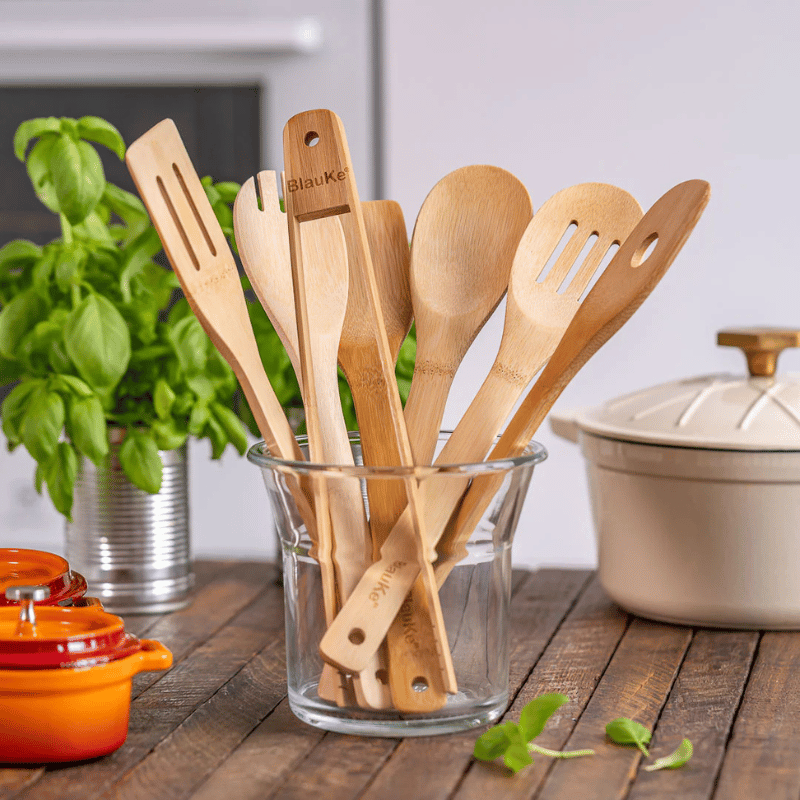 BlauKe - 7 Piece Bambo Spoon Set (Add-On)