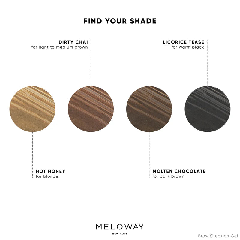Meloway Makeup - Brow Creation Gel - Hot Honey