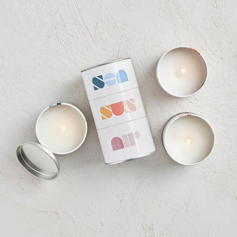 Mersea - Sea Sun Air Candle Trio