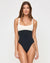L Space - Descanso One Piece Swimsuit - Black/Cream
