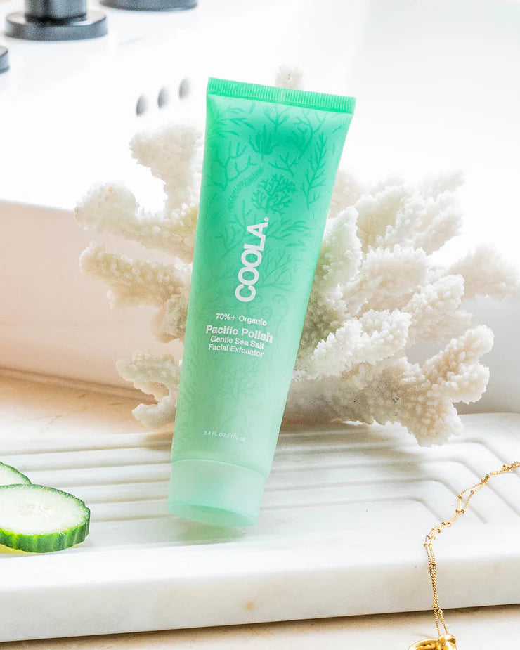 Coola - Pacific Polish Gentle Sea Salt Facial Exfoliator (Add-On)