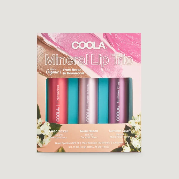 Coola - Zinc Oxide Liplux Sunscreen Trio (Add-On)