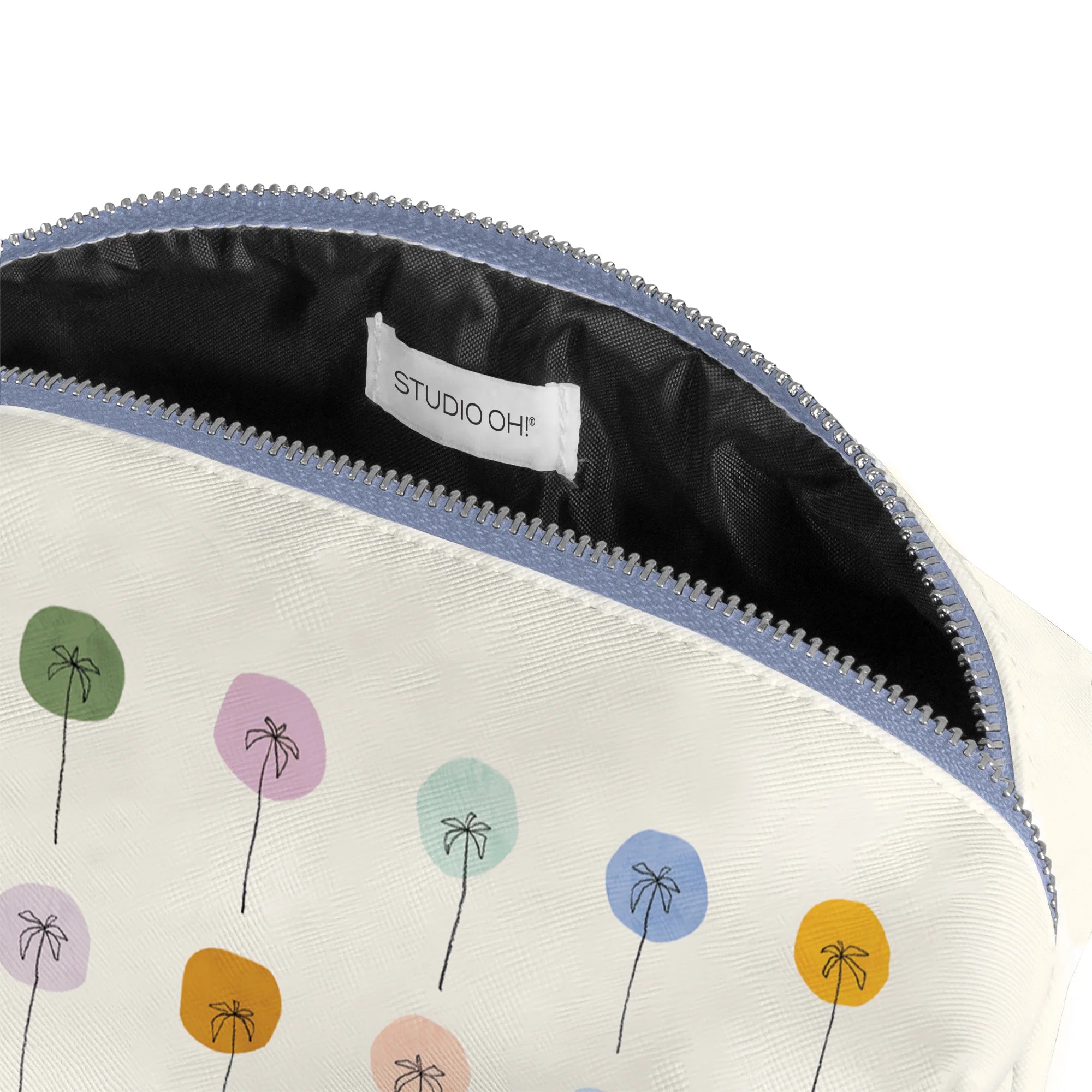 Studio Oh - Dotted Palms Loaf Cosmetic Bag