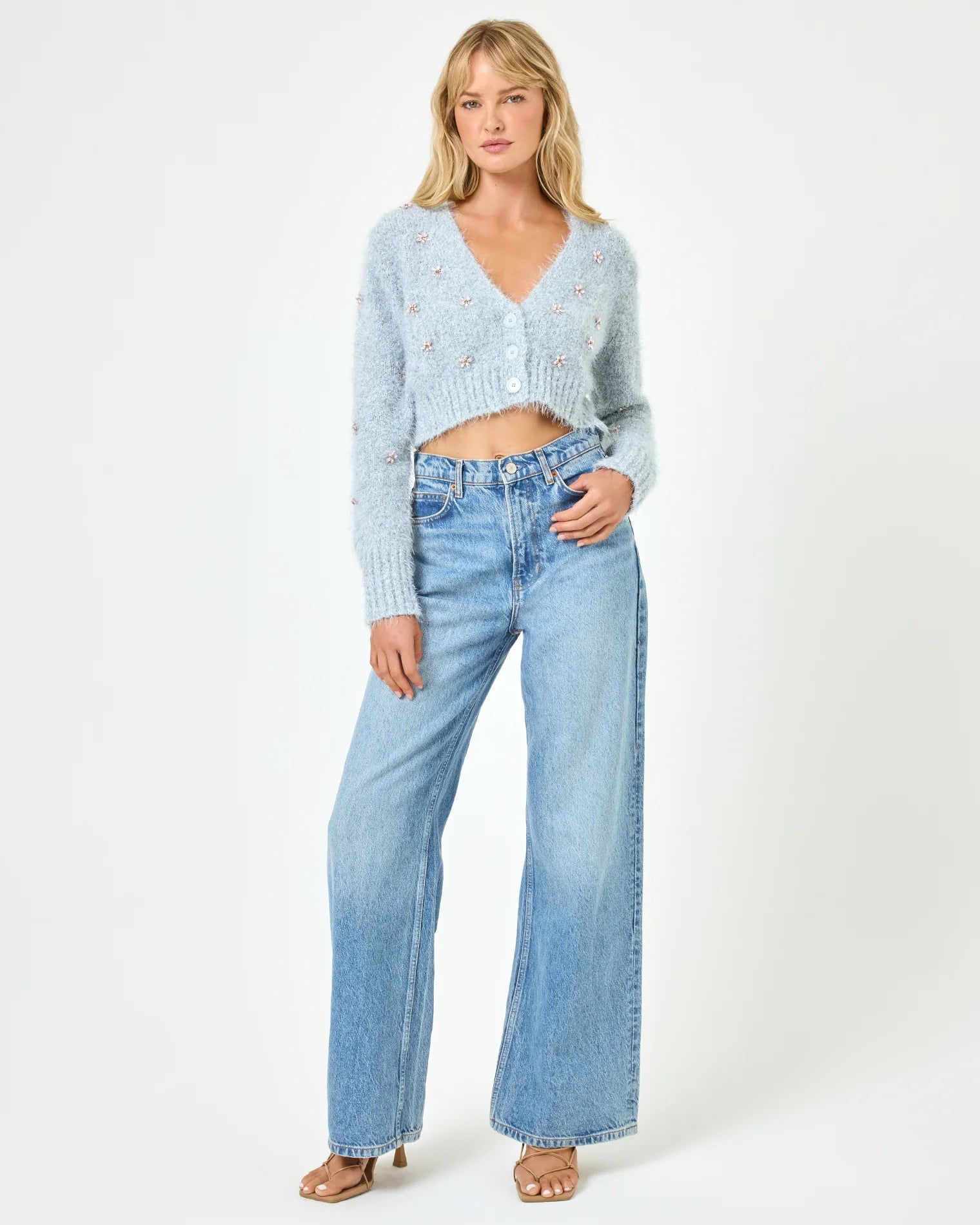 L Space - Crystal Cardigan - Dove