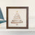 Cottage Shore - Driftwood Christmas Tree - Framed Sign (Add-On)