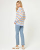 L Space - Cozy Clouds Sweater - Beautiful Skies Stripe