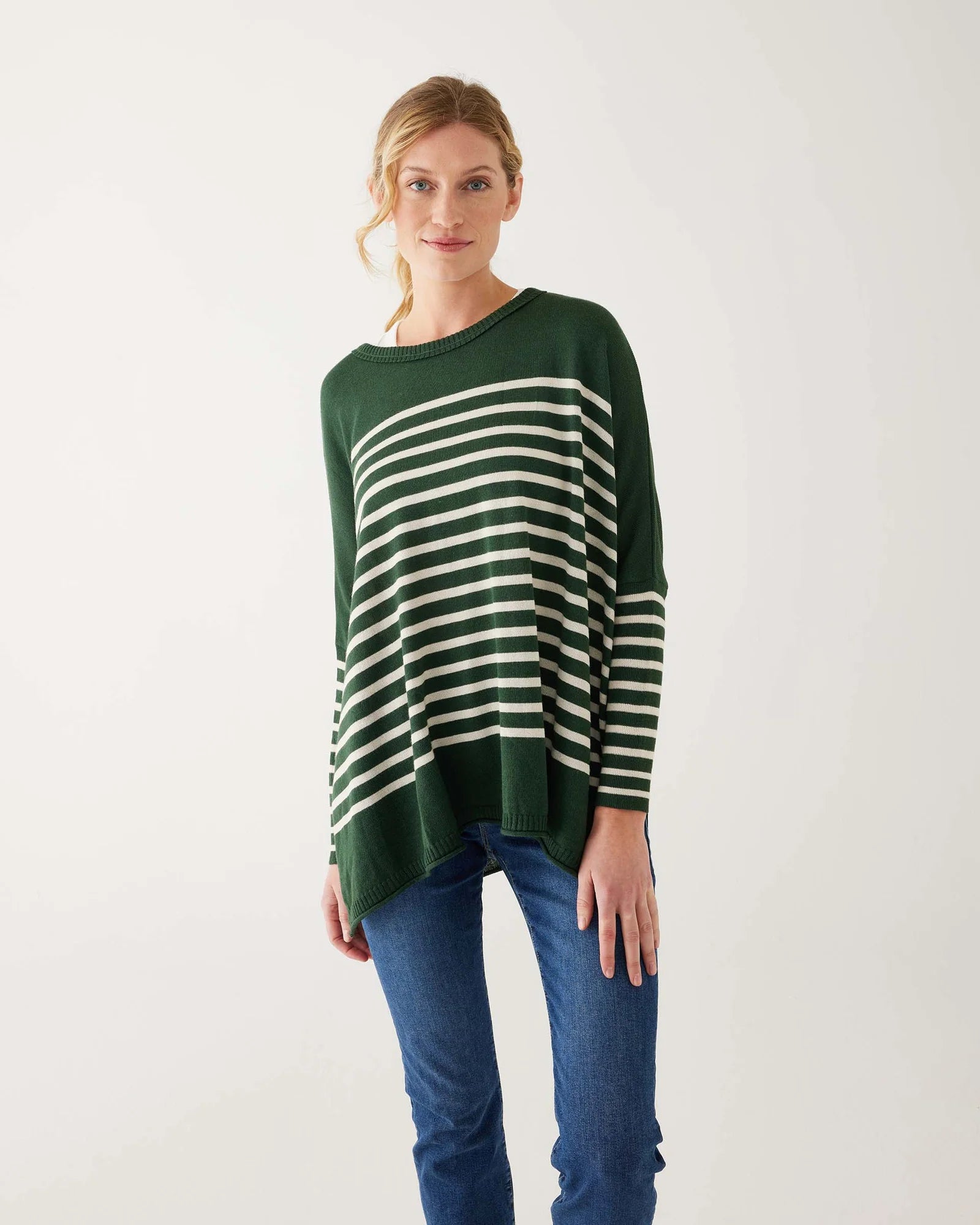 MerSea - Catalina Sweater - Juniper Stripes (Add-On)