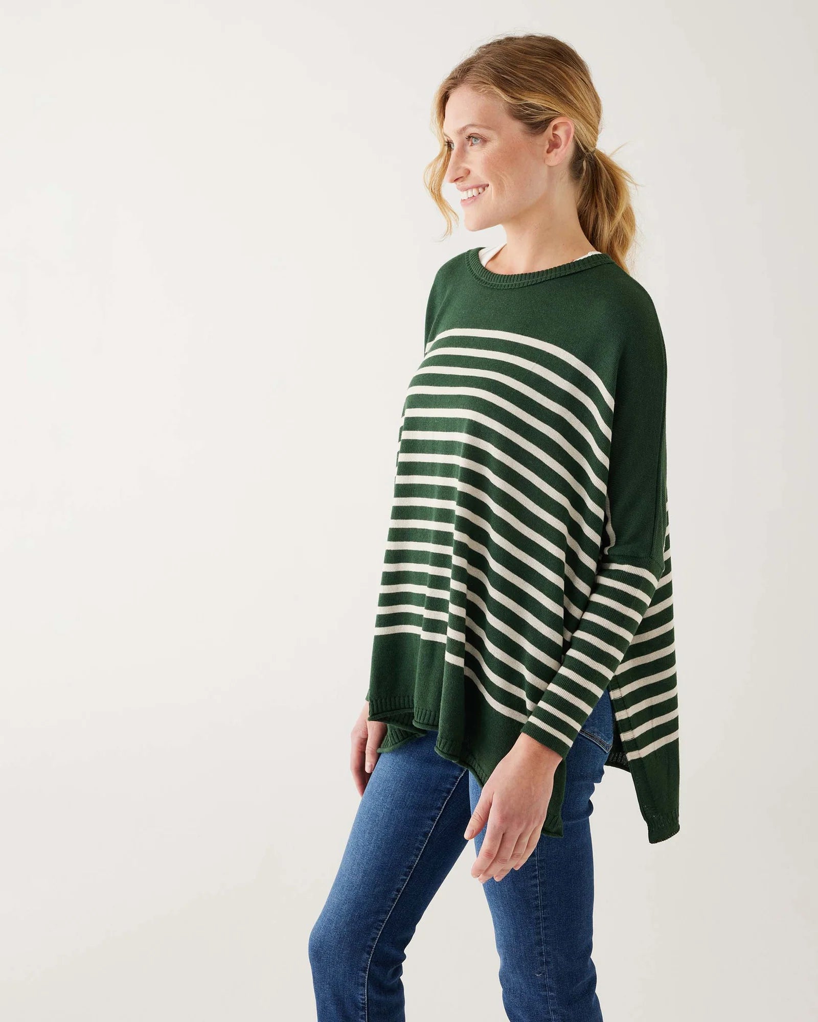 MerSea - Catalina Sweater - Juniper Stripes (Add-On)
