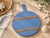 Beachly - Round Wood Charcuterie Serving Board