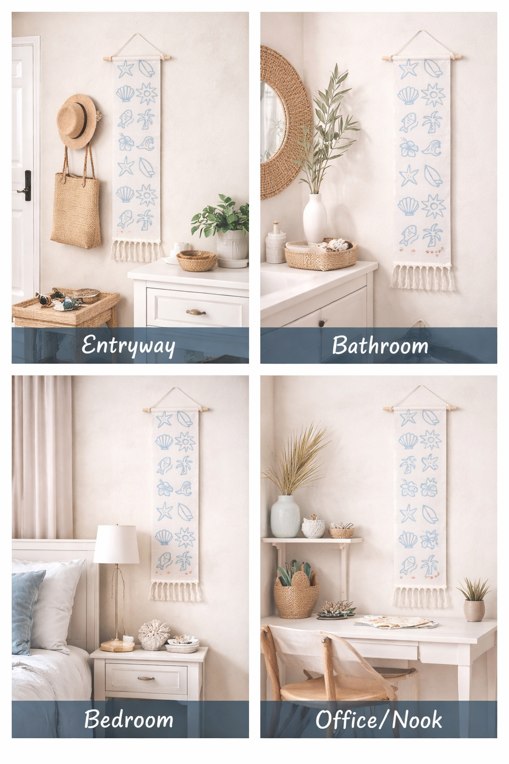 Sundream - Seaside Story Coastal Icon Wall Hanging