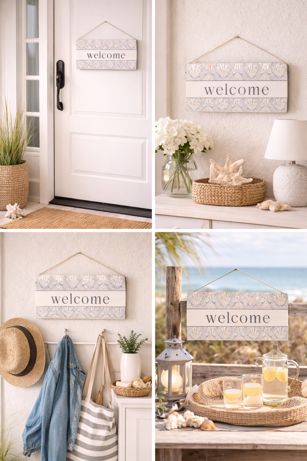 Rustic Marlin - Seaside Retreat Welcome Sign