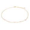 Lotus and Luna - Little Skinny Dipper Necklace - White