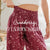 Lotus & Luna - Cranberry Starry Night Harem Pants