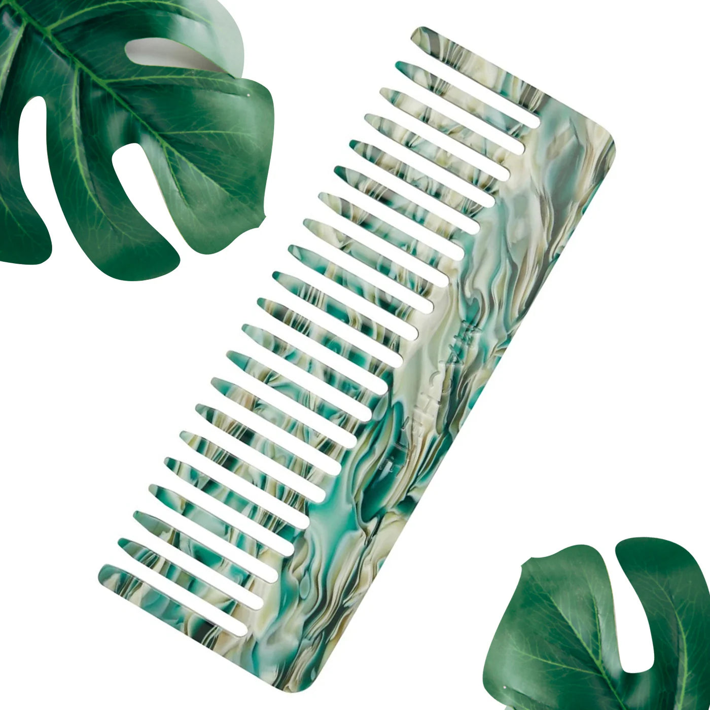 Cocus Pocus - Jade Acetate Comb