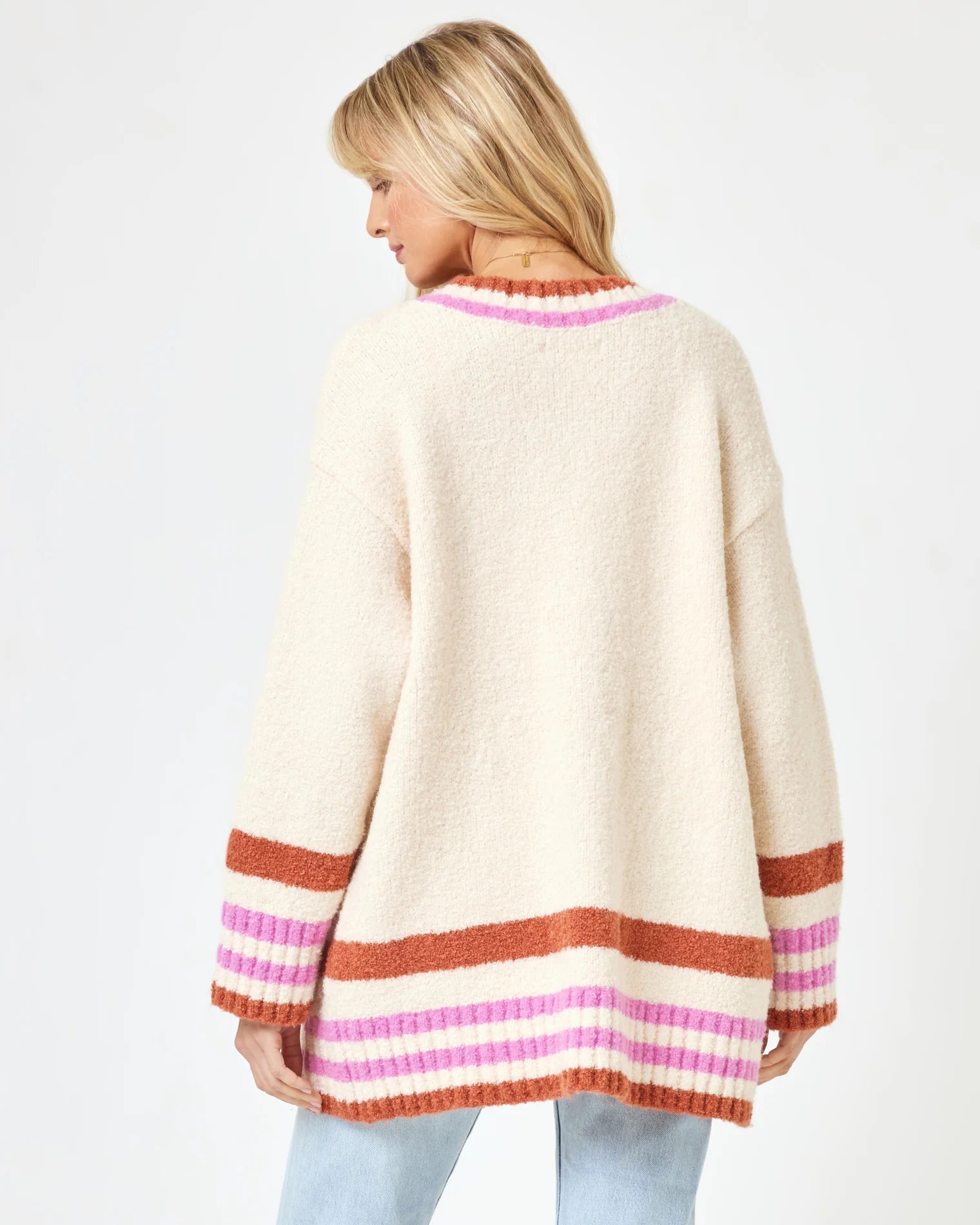 L Space - Delta Blooms Sweater - Delta Blooms Jacquard