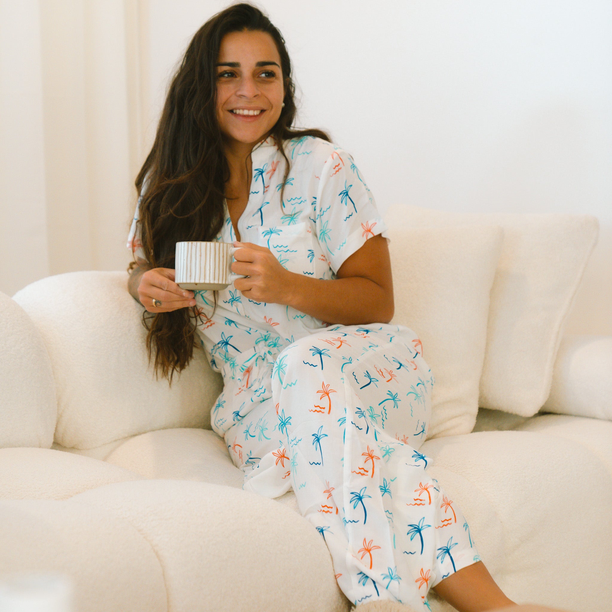 Island Haus Co - The Palm Beach Pajama Set