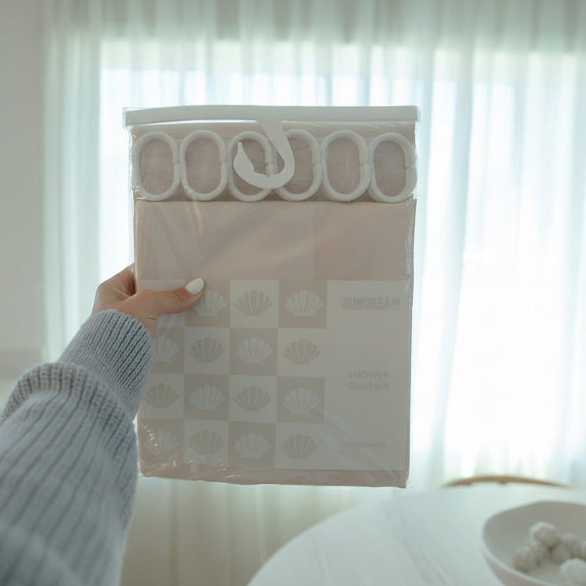 Sundream - Shell Printed Shower Curtain