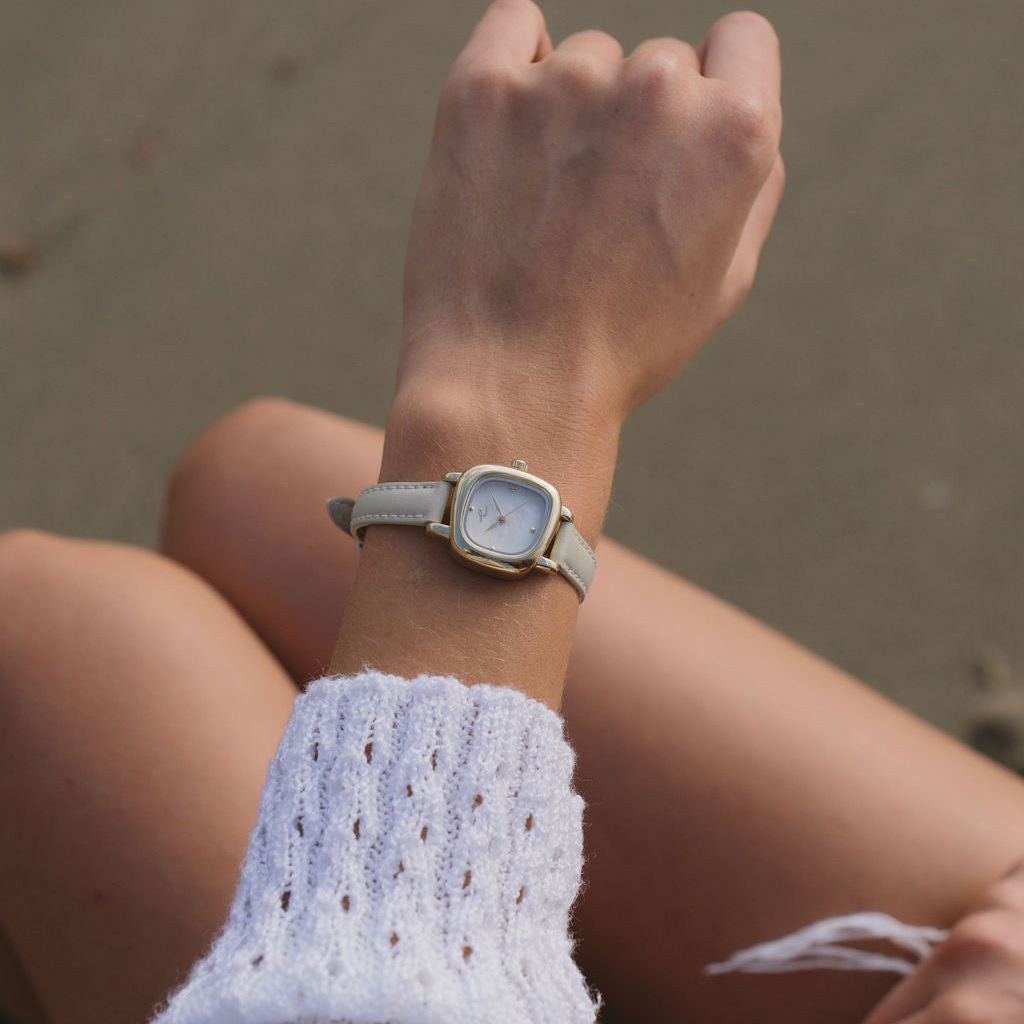 Ettika - The Wavy Days Watch in Ivory