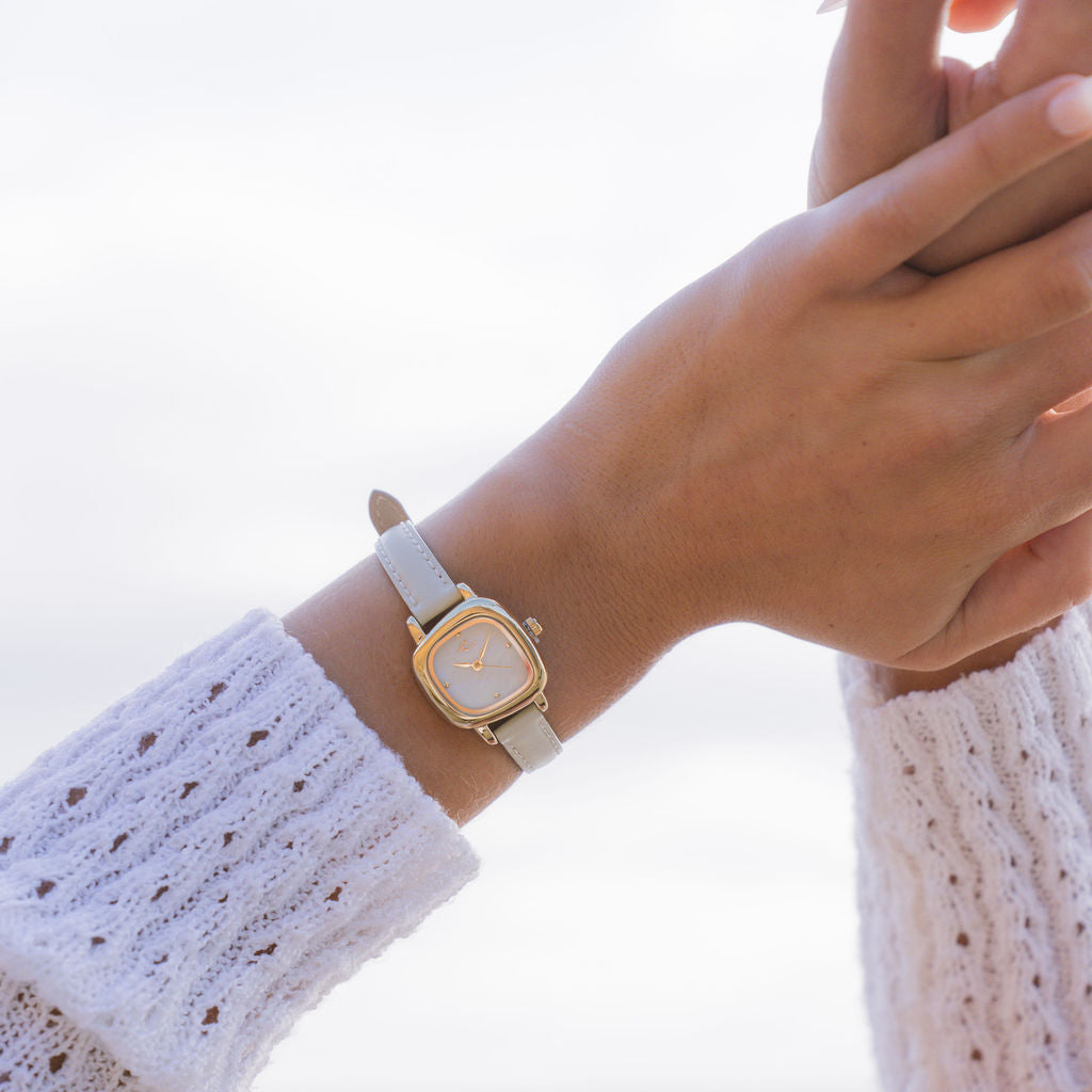 Ettika - The Wavy Days Watch in Ivory