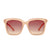 Diff Eyewear - Hailey Sunglass & Cleaning Kit Bundle - Pink Crystal + Rose Gradient Lens (Add-On)