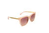 Diff Eyewear - Hailey Sunglass & Cleaning Kit Bundle - Pink Crystal + Rose Gradient Lens