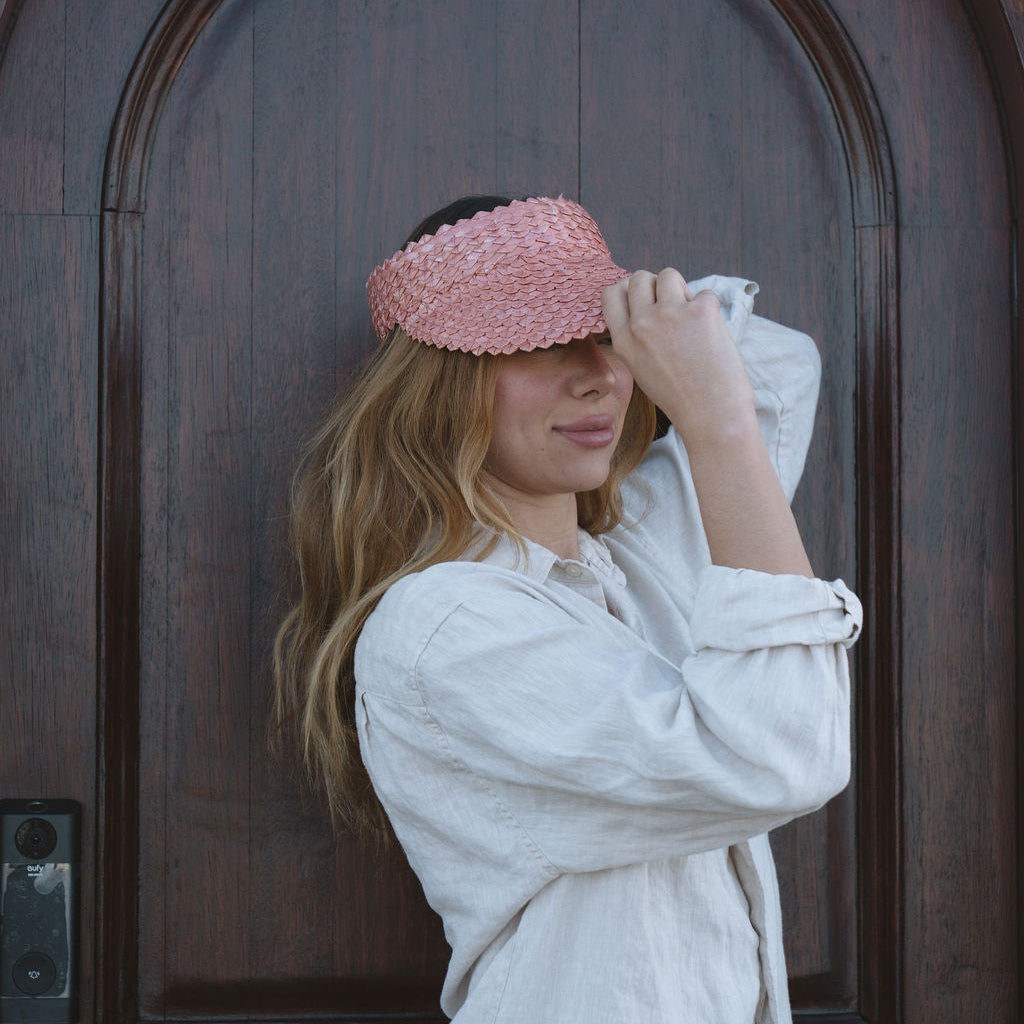 Hemlock - Capri Visor - Rose