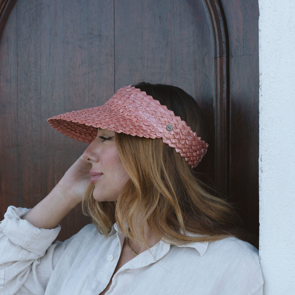 Hemlock - Capri Visor - Rose