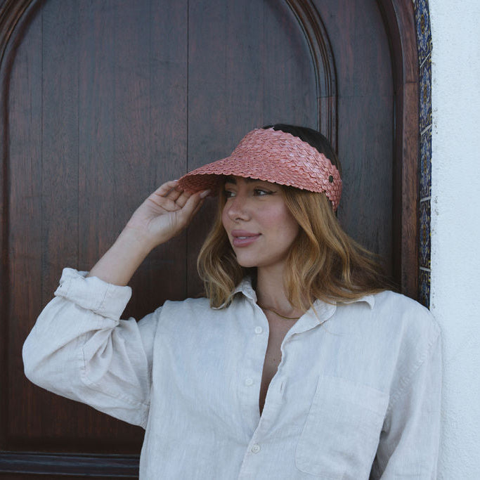 Hemlock - Capri Visor - Rose
