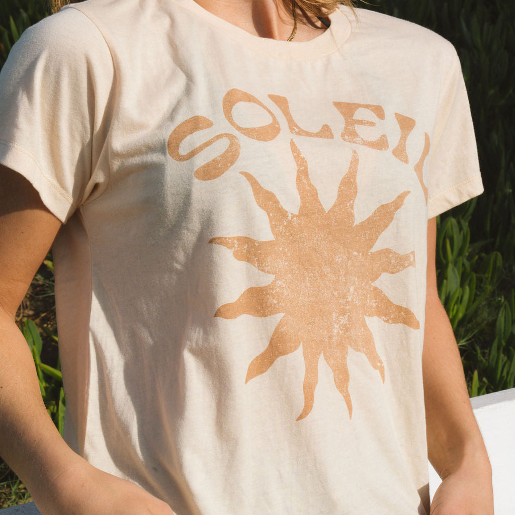 Chaser - The Soleil Tee - Natural