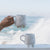 Beachly - The Morning Tide Set of 2 Shell-Inspired Ceramic Mugs