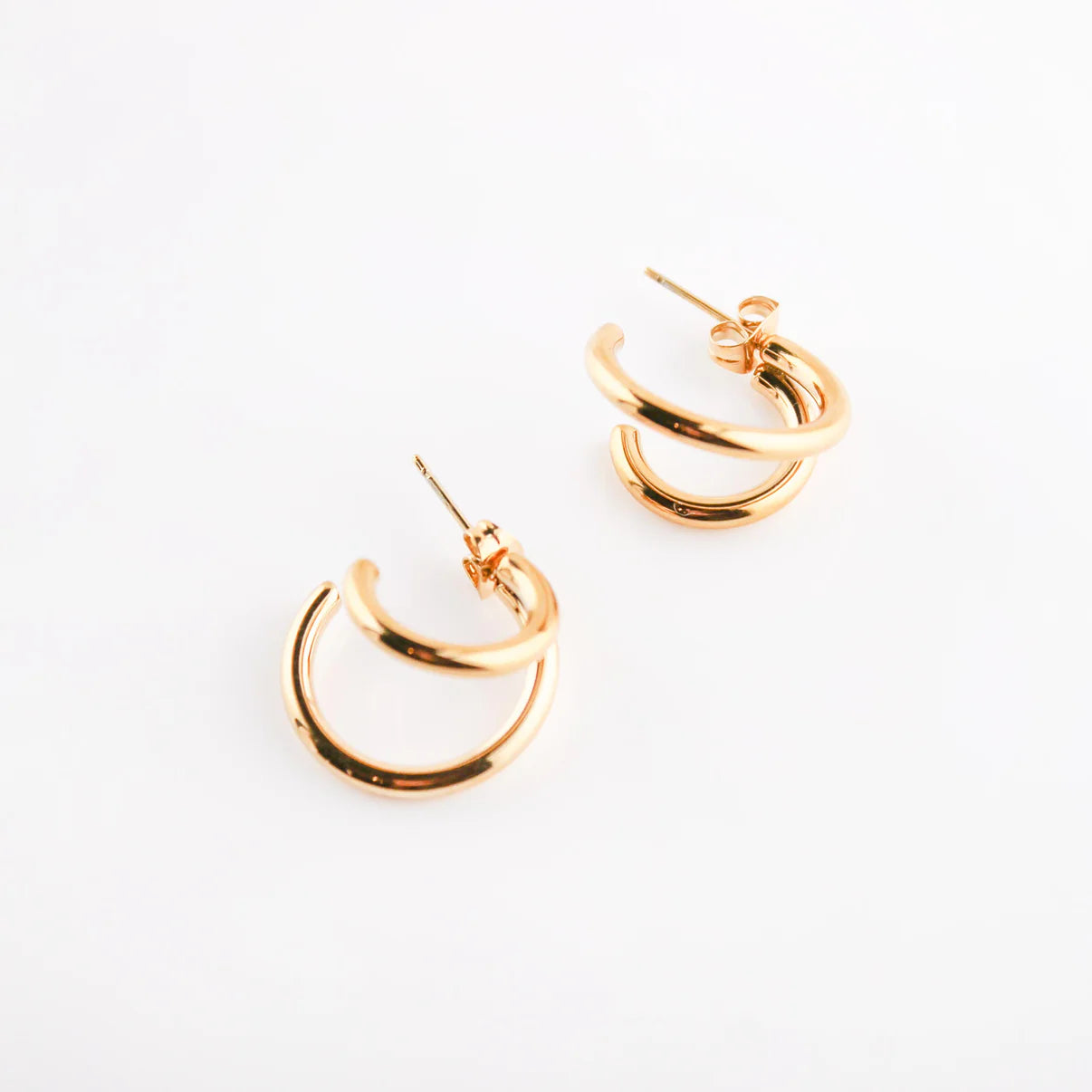 Swim In Jewelry - Escape Double Hoop Earring (Add-On)