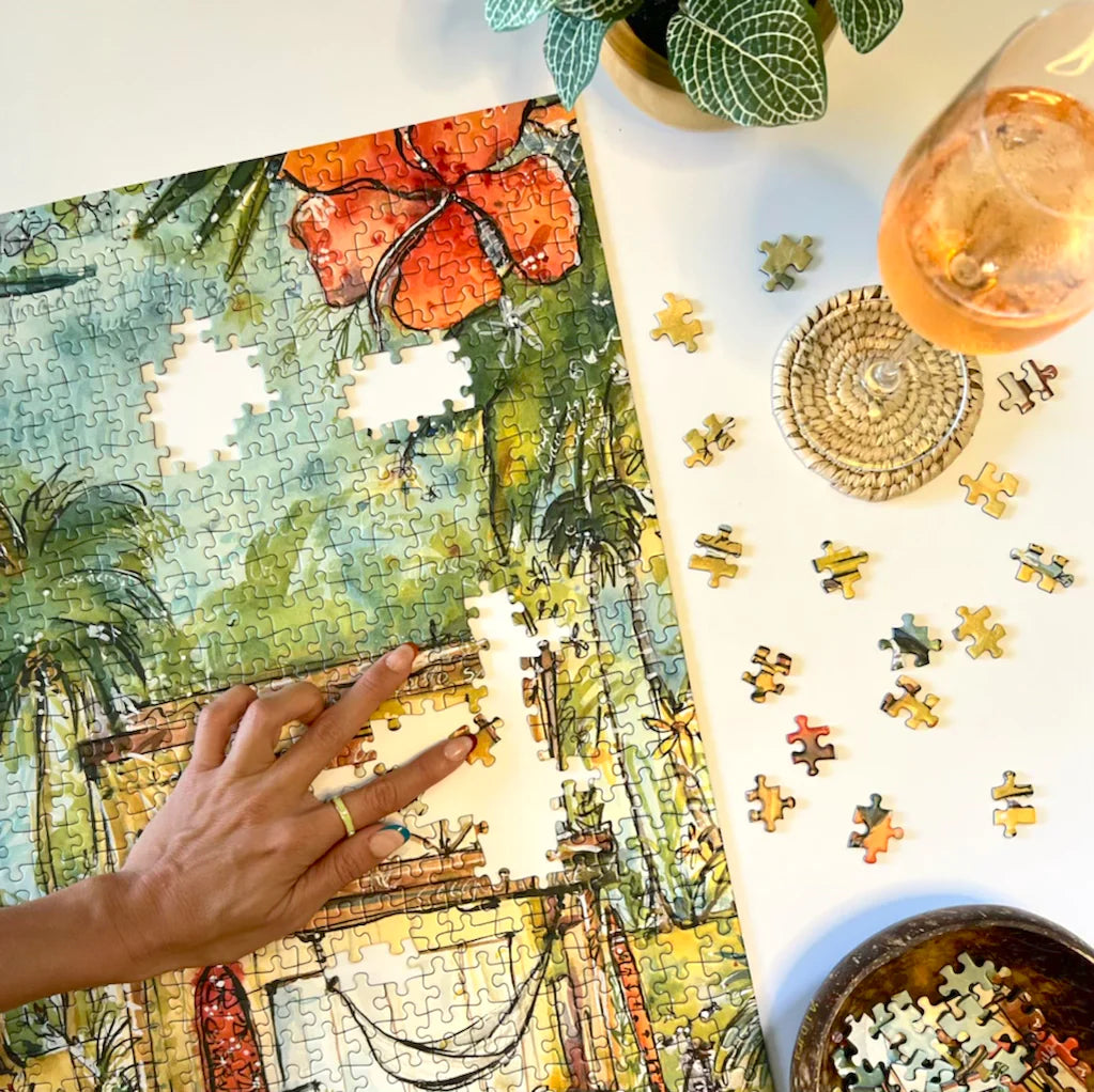 Surf Shack Puzzles - Dream House 1,000 Piece Puzzle (Add-On)