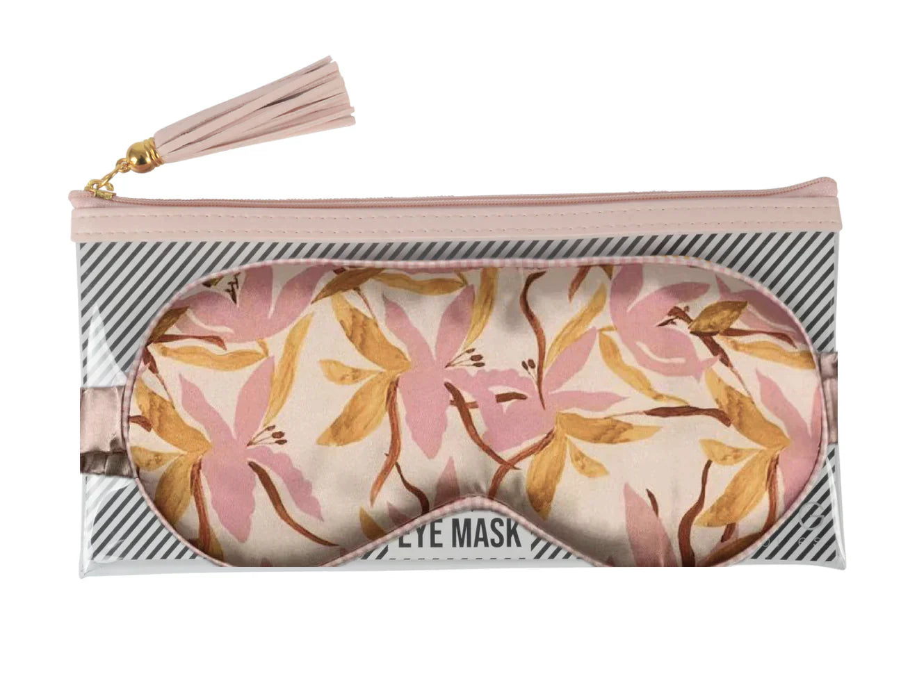 Hang Accessories - Gold Leaf Satin Eyemask -